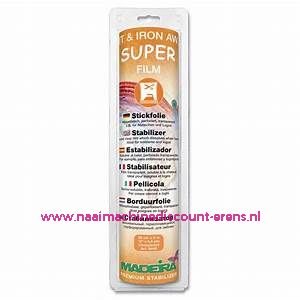 SUPER "FILM" Madeira Cut Away Wateroplosbaar 5 Meter 30 Cm art. nr. 9448