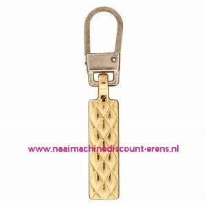 Modische Schuiver "metaal goud 45mm" UNION KNOPF art.nr. 500225